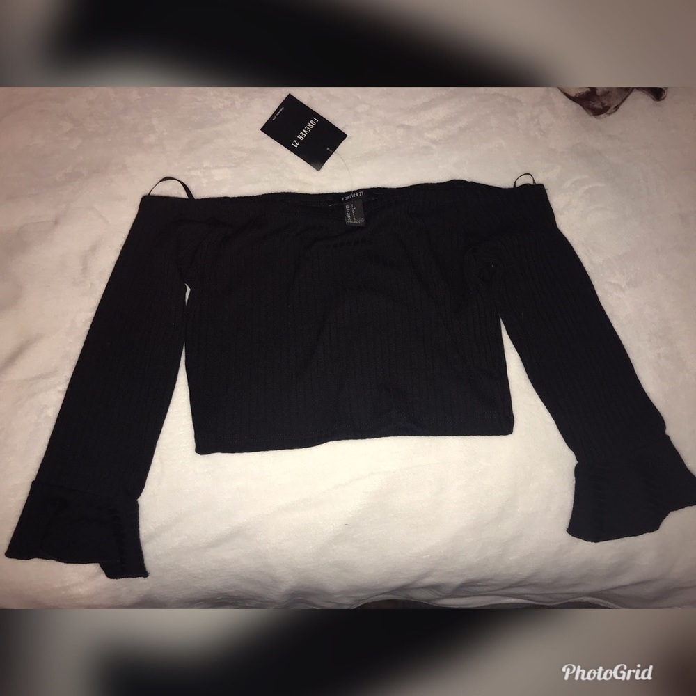 Black Crop Top